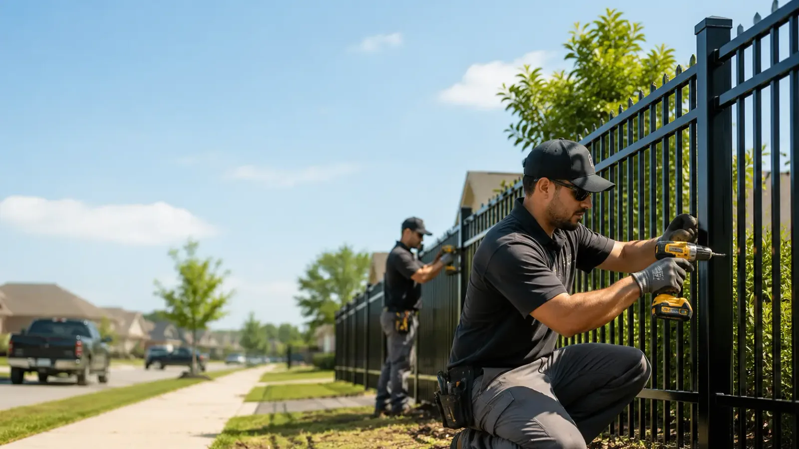 Metal Fence Installation in Hamtramck, MI